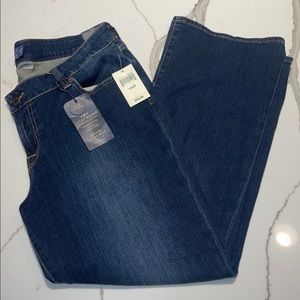 Lucky Brand Dark Blue Ginger Boot Jeans - Size 16WP Petite